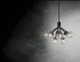 Kichler Silvarious 12-Light Black Modern/Contemporary Chandelier