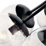 Kichler Silvarious 12-Light Black Modern/Contemporary Chandelier