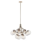 Kichler Silvarious 12-Light Polished Nickel Modern/Contemporary Chandelier