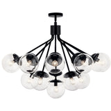 Kichler Silvarious 16-Light Black Modern/Contemporary Chandelier