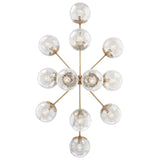 Kichler Silvarious 12-Light Gold Modern/Contemporary Chandelier
