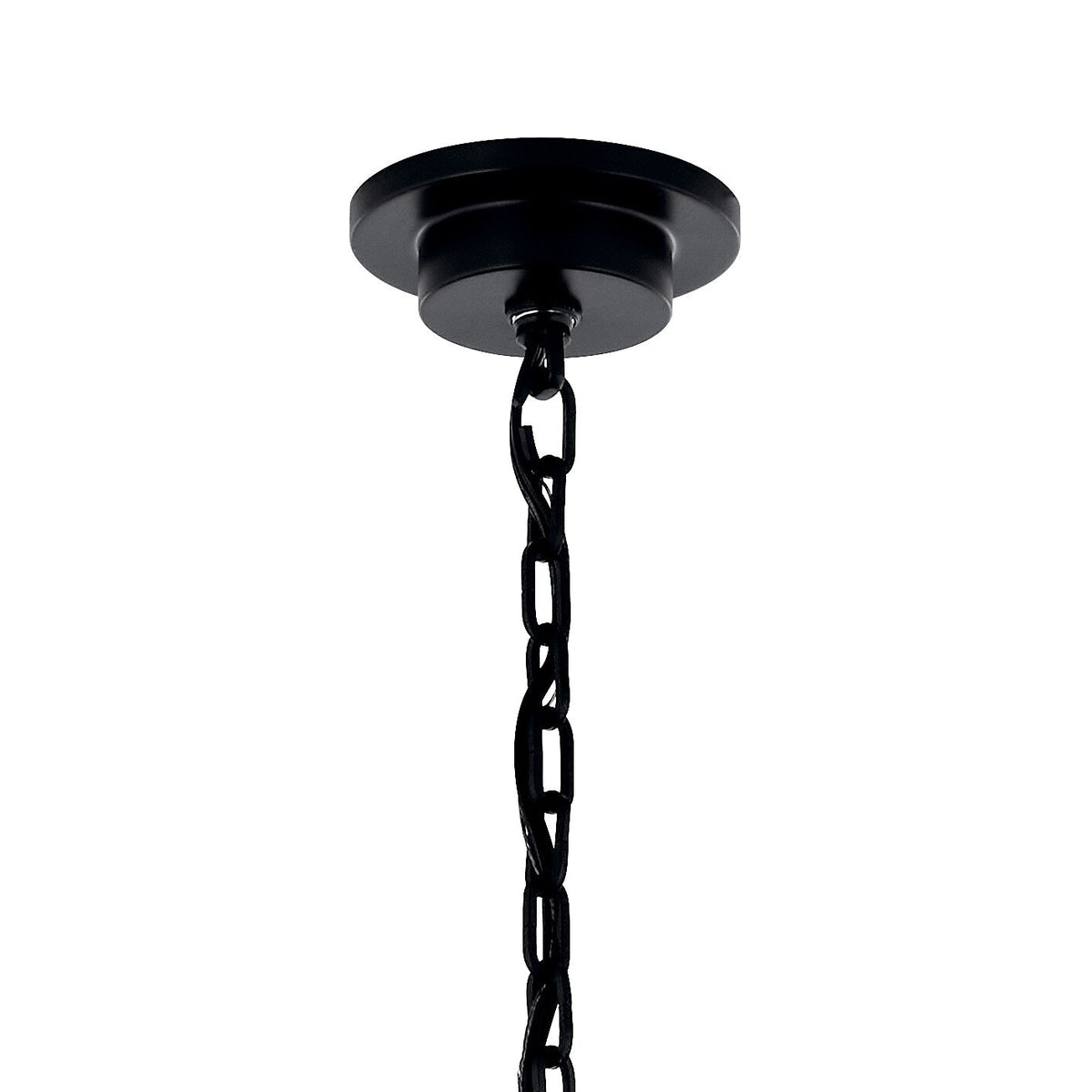 Kichler Carrick 18-Light Black Traditional Bare Bulb Chandelier