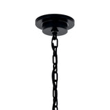 Kichler Carrick 18-Light Black Traditional Bare Bulb Chandelier