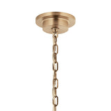 Kichler Carrick 18-Light Gold Traditional Bare Bulb Chandelier