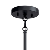 Kichler Madden 9-Light Black Modern/Contemporary Bare Bulb Chandelier