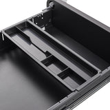 SINOFURN Gray Black 3-Drawer 15.8-in File Cabinet