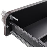 SINOFURN Gray Black 3-Drawer 15.8-in File Cabinet