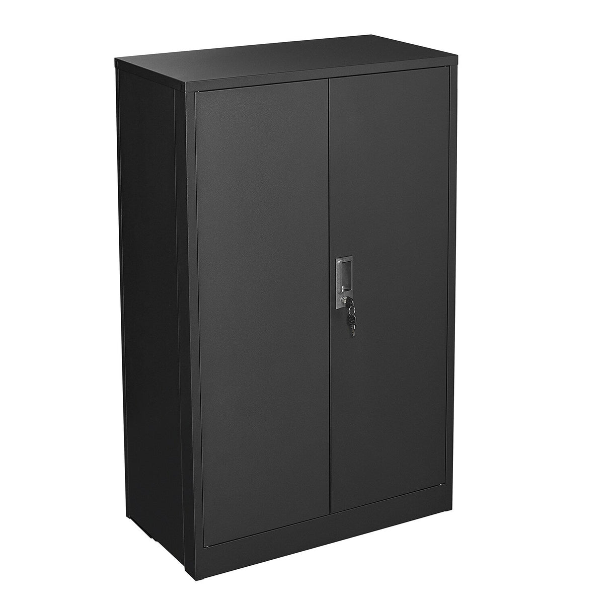 SINOFURN Black 25.6-in File Cabinet