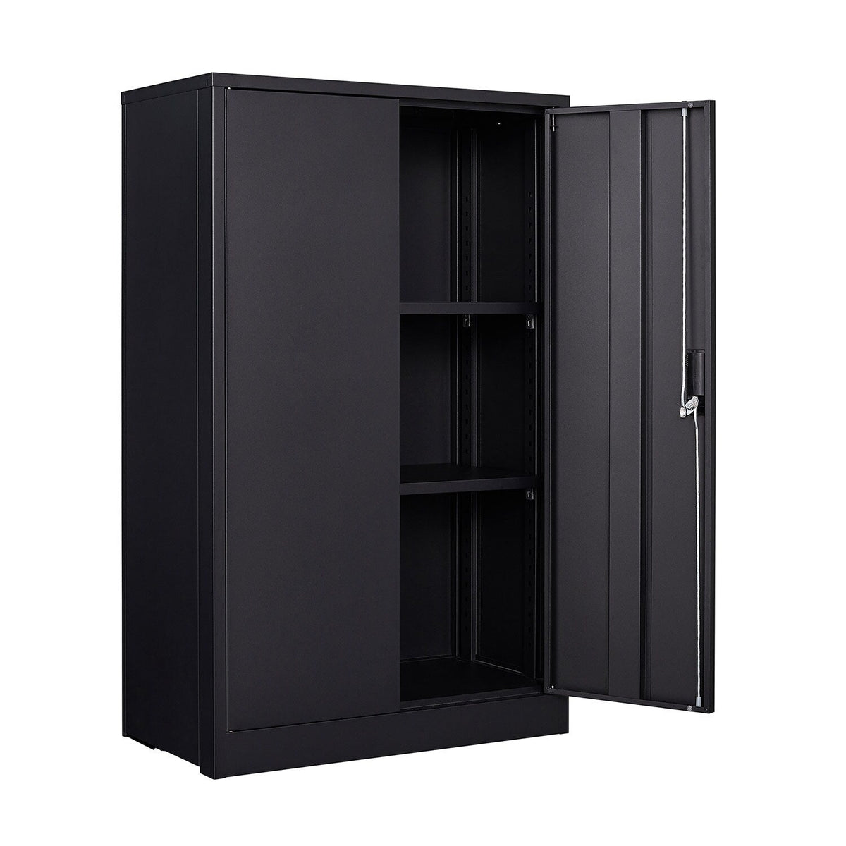 SINOFURN Black 25.6-in File Cabinet
