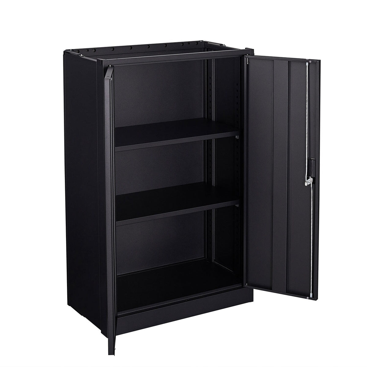 SINOFURN Black 25.6-in File Cabinet