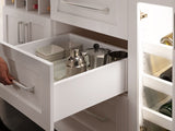 NewAge Products Home Bar 42-in x 80-in White Rectangle Bar Cabinet