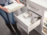 NewAge Products Home Bar 42-in x 80-in White Rectangle Bar Cabinet