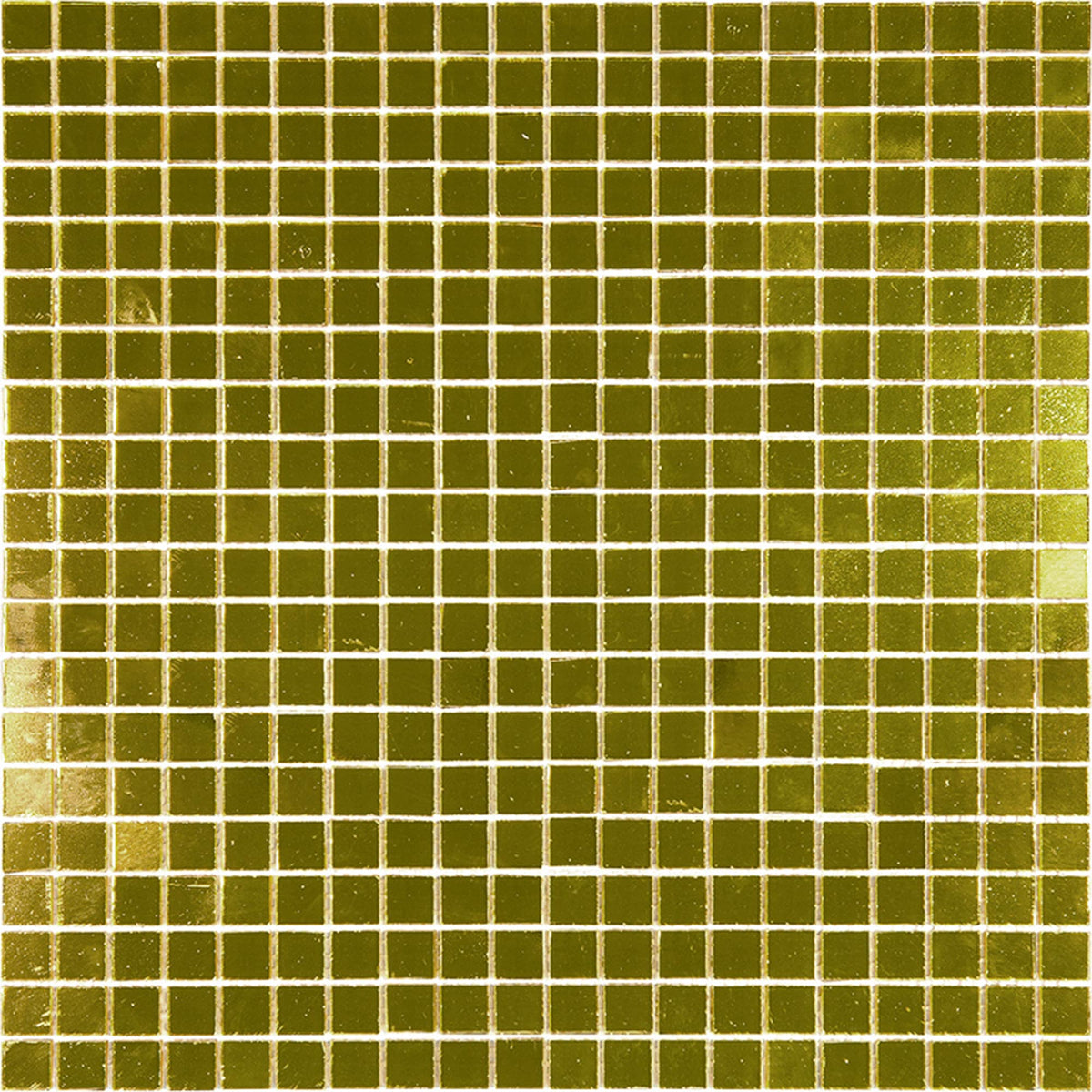 Apollo Tile Altin Silver 11-1/2-in x 11-1/2-in Glossy Glass Uniform Squares Floor and Wall Tile (18.69-sq. ft/ Carton)