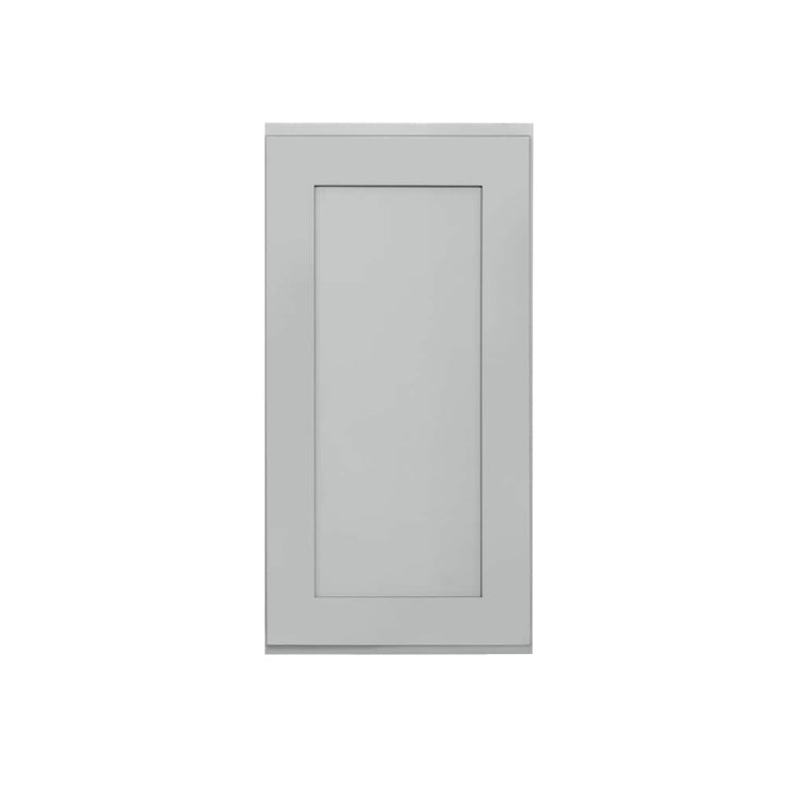 RELIABILT Overlake 18-in W x 36-in H x 12-in D Gray Wall Ready To Assemble Plywood Cabinet (Recessed Panel Shaker Door Style)