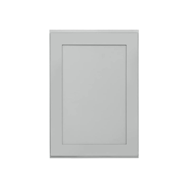 RELIABILT Overlake 21-in W x 30-in H x 12-in D Gray Wall Ready To Assemble Plywood Cabinet (Recessed Panel Shaker Door Style)