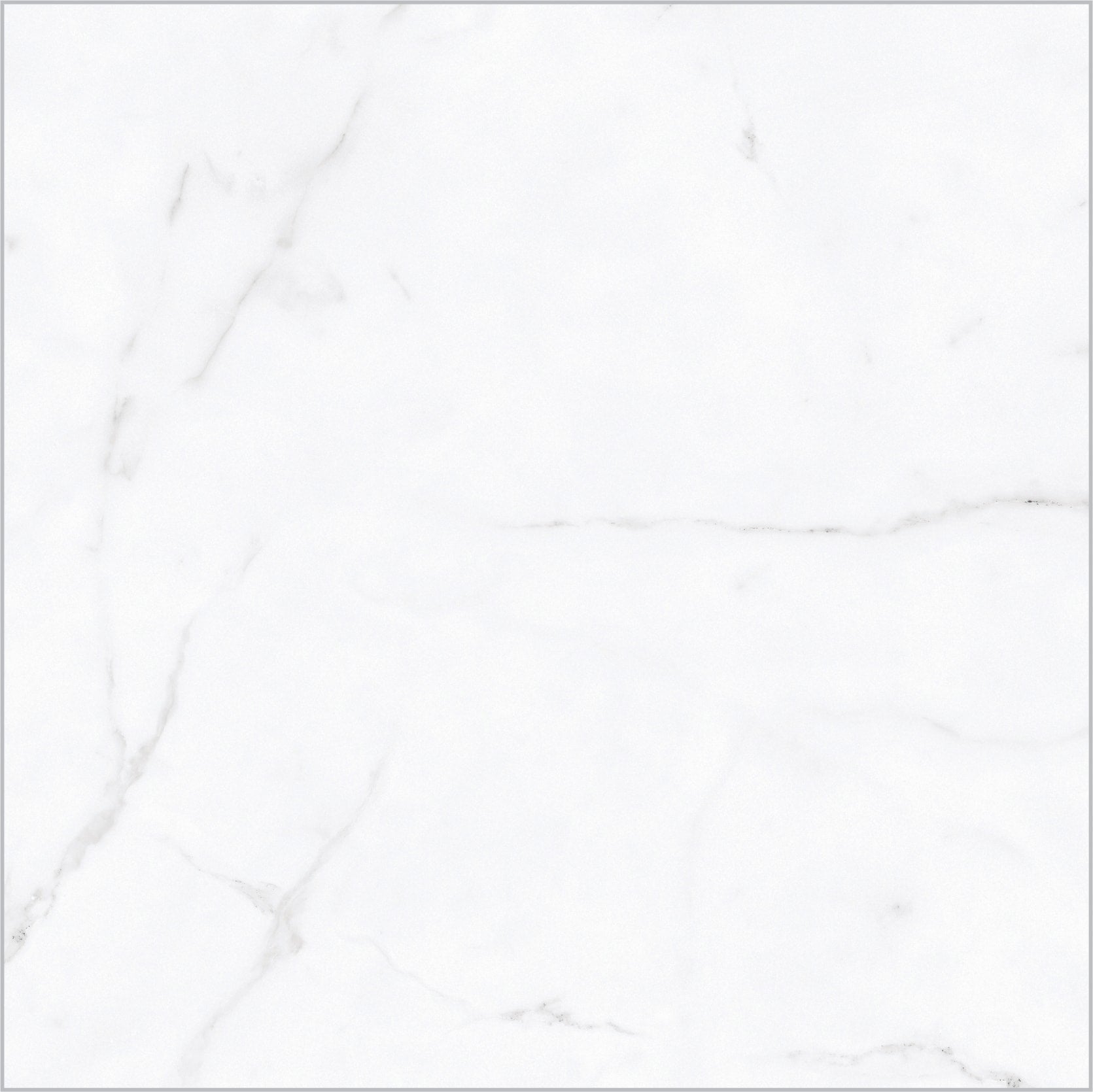 Style Selections Calacata White Calacata White 20-in x 20-in Glazed Ceramic Marble look Floor and Wall Tile product image