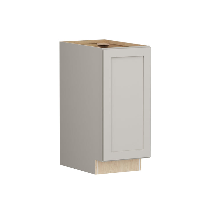 Shenandoah PRO Express Breckenridge 15-in W x 34.5-in H x 24-in D Stone Full Overlay Base Fully Assembled Plywood Cabinet (Recessed Panel Shaker Door Style)