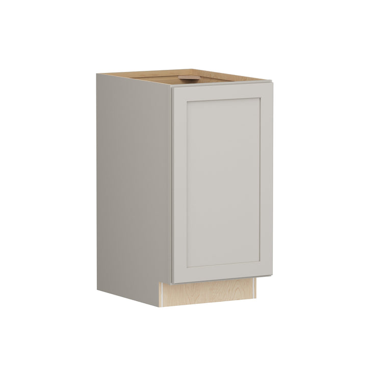 Shenandoah PRO Express Breckenridge 18-in W x 34.5-in H x 24-in D Stone Full Overlay Base Fully Assembled Plywood Cabinet (Recessed Panel Shaker Door Style)