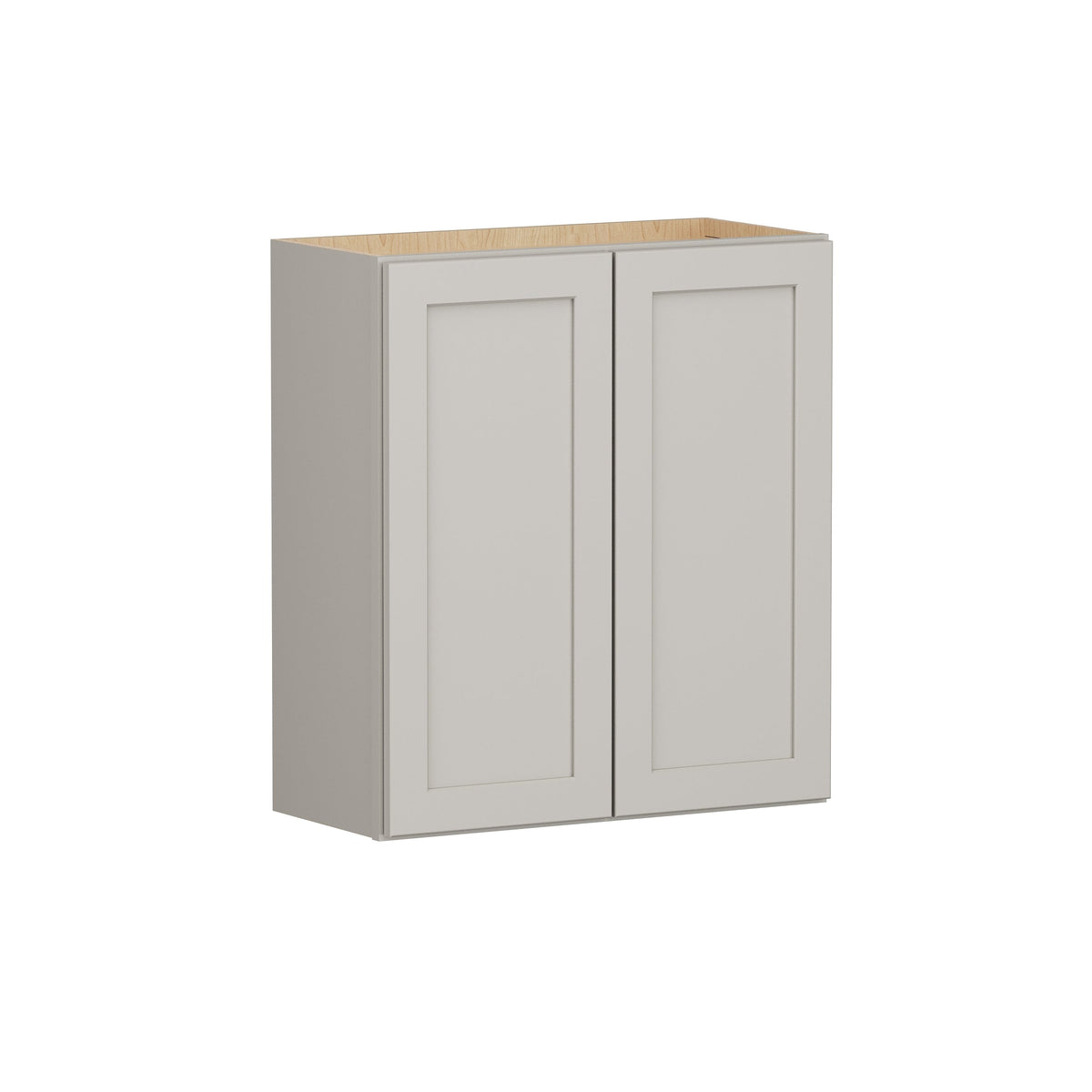 Shenandoah PRO Express Breckenridge 27-in W x 36.125-in H x 12-in D Stone Full Overlay Wall Fully Assembled Plywood Cabinet (Recessed Panel Shaker Door Style)