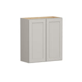Shenandoah PRO Express Breckenridge 27-in W x 36.125-in H x 12-in D Stone Full Overlay Wall Fully Assembled Plywood Cabinet (Recessed Panel Shaker Door Style)