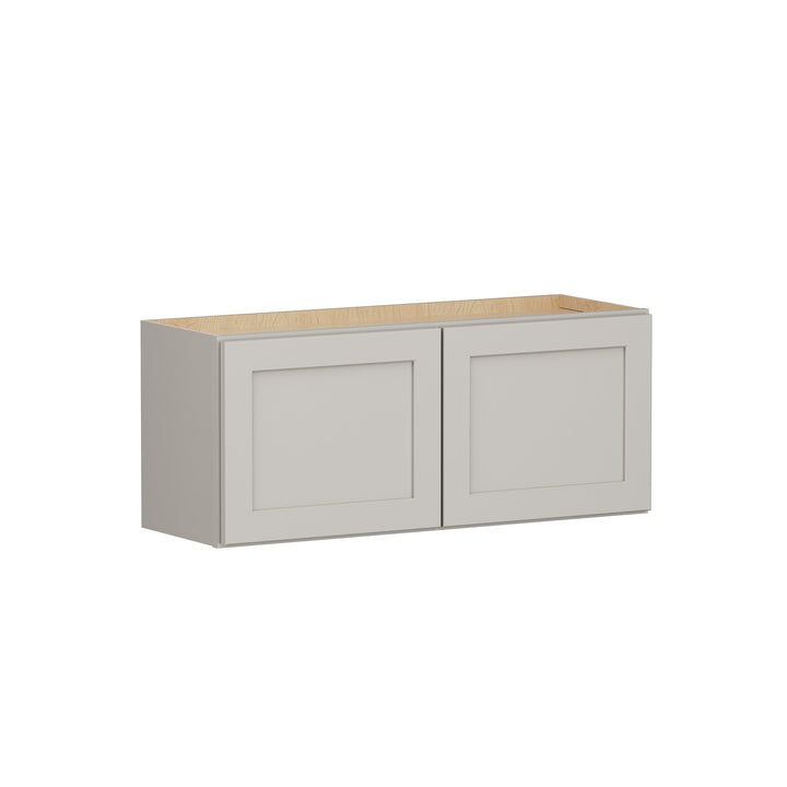 Shenandoah PRO Express Breckenridge 36-in W x 15.125-in H x 24-in D Stone Full Overlay Wall Fully Assembled Plywood Cabinet (Recessed Panel Shaker Door Style)