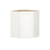 Shenandoah PRO Express Breckenridge 24-in W x 30.125-in H x 12-in D Linen Full Overlay Diagonal Corner Wall Fully Assembled Plywood Cabinet (Recessed Panel Shaker Style)