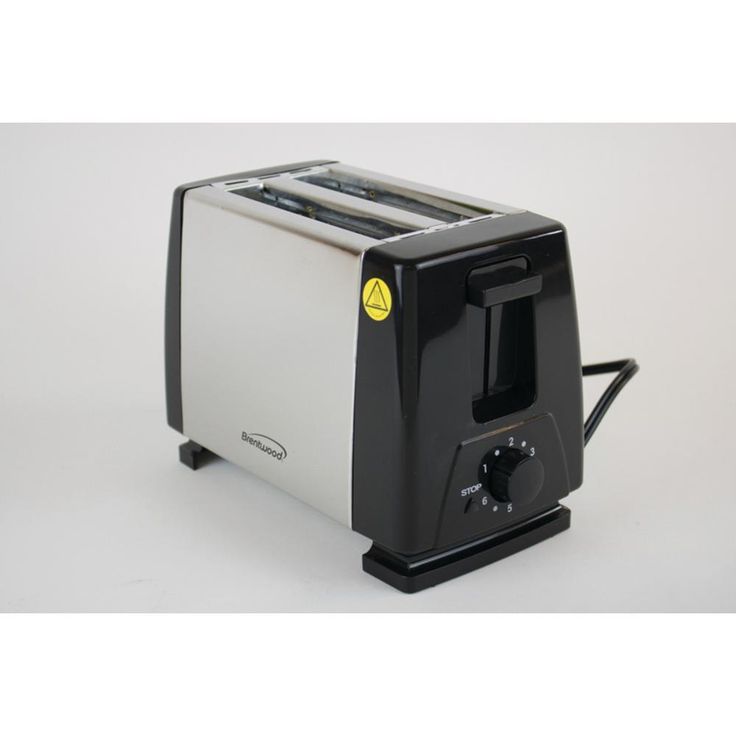 2-Slice Black Extra-Wide Slot Toaster