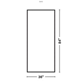 Greatview 36-in x 84-in Unfinished Wood Pulse Lite Front Door Solid Core