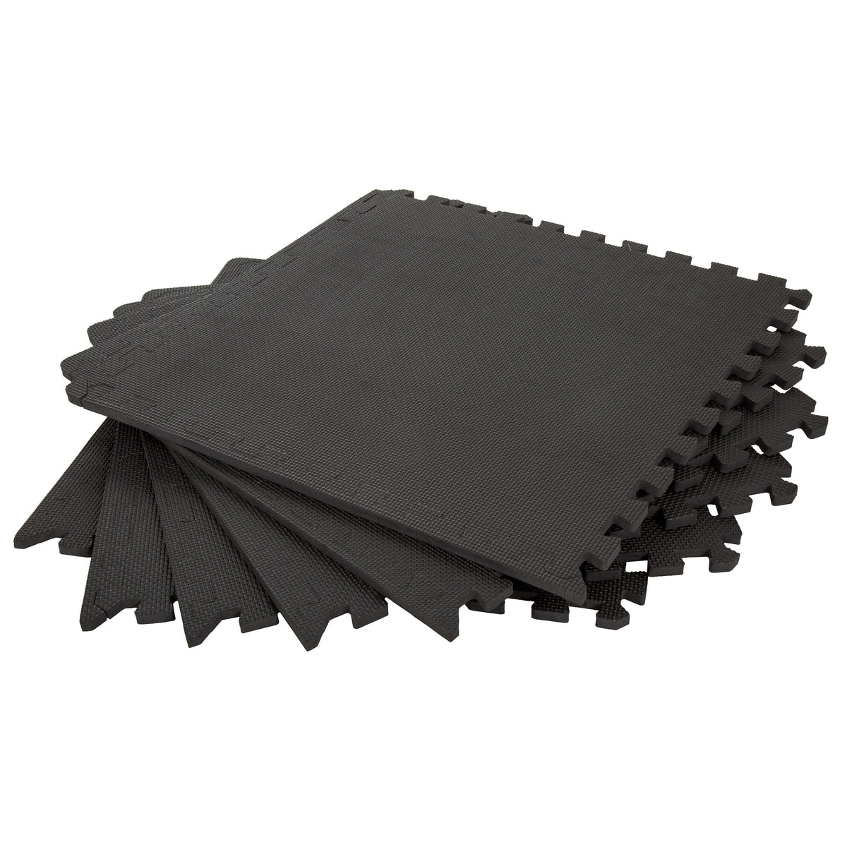Stalwart 24-in W x 24-in L x 0.5-in T Interlocking Foam Gym Floor Tile (96-sq ft) (24-Pack)