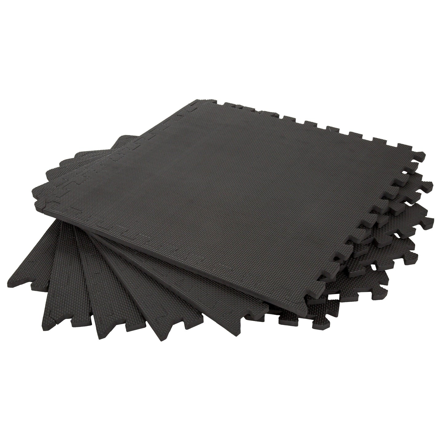 Fleming Supply 24-in W x 24-in L x 0.5-in T Interlocking Foam Gym Floor Tile (24-sq ft) (6-Pack)