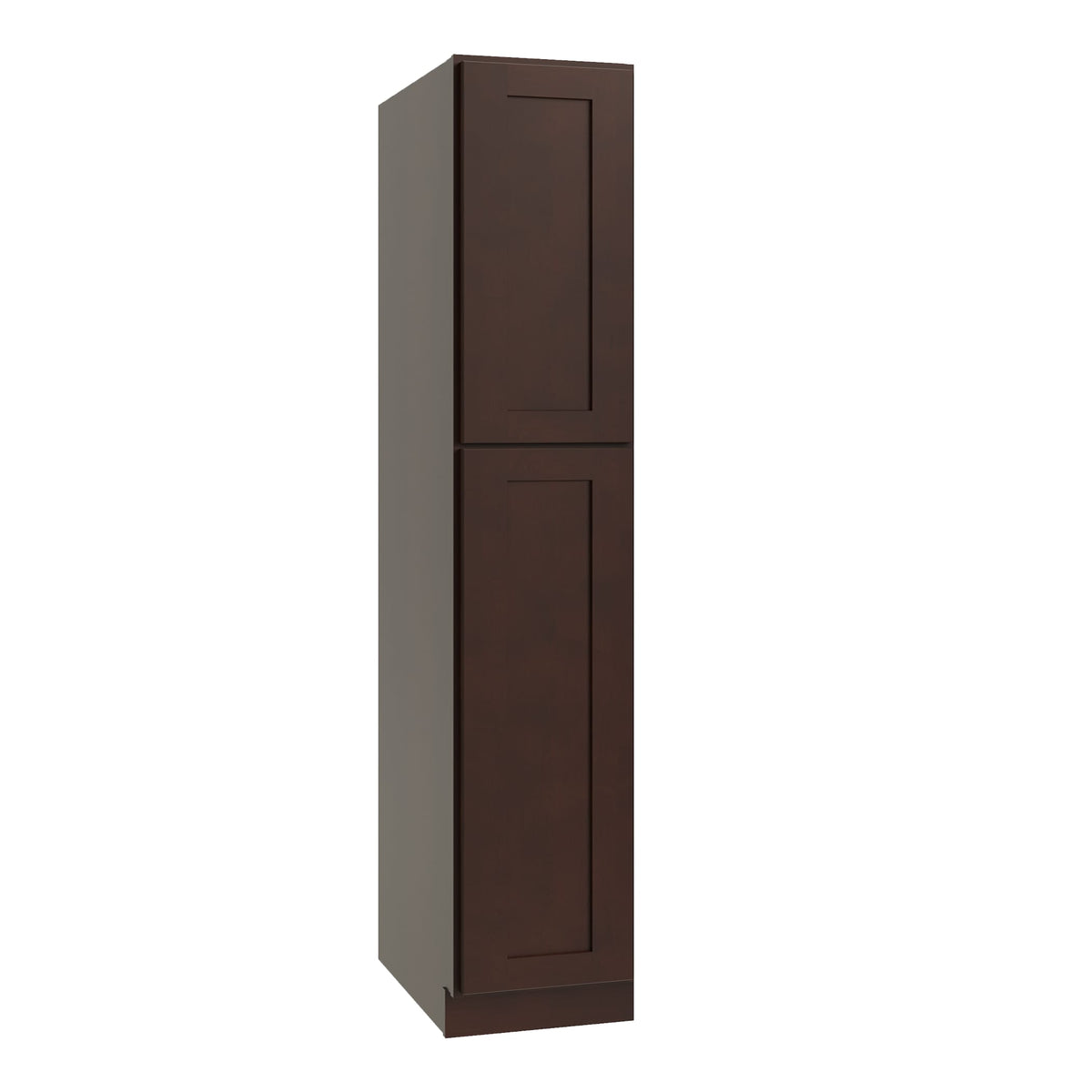 RELIABILT 18-in W x 84-in H Wood Brown Freestanding Utility Storage Cabinet