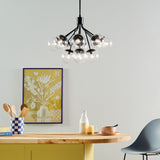 Kichler Silvarious 12-Light Black Modern/Contemporary Chandelier