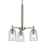 Kichler Shailene 3-Light Brushed Nickel Traditional Chandelier
