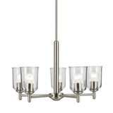 Kichler Shailene 5-Light Brushed Nickel Traditional Chandelier
