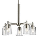 Kichler Shailene 5-Light Brushed Nickel Traditional Chandelier