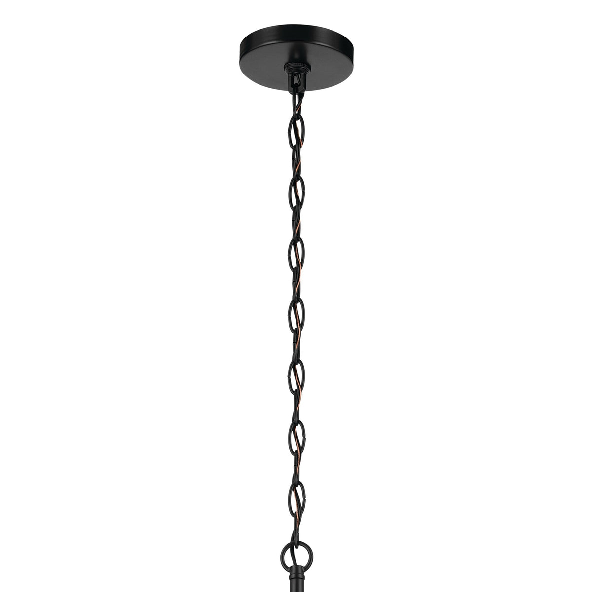 Kichler Crosby 6-Light Black Modern/Contemporary Chandelier