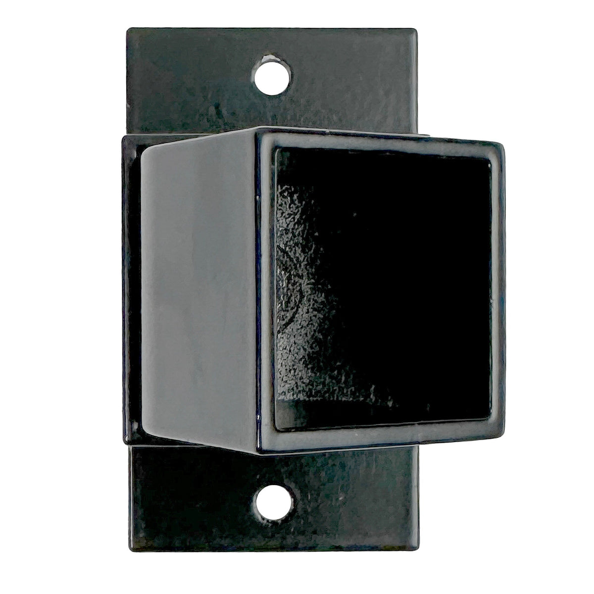 Ironcraft Accessory Black Metal End Cover For Aluminum Fence