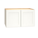 Diamond Express Macaulay 36-in W x 21-in H x 24-in D White Wall Fully Assembled Plywood Cabinet (Recessed Panel Square Door Style)