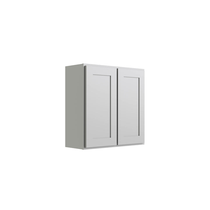 RELIABILT Parkstone 42-in W x 30-in H x 12-in D Grey Wall Fully Assembled Plywood Cabinet (Shaker Door Style)