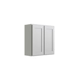 RELIABILT 27-in W x 30-in H x 12-in D Grey Wall Fully Assembled Plywood Cabinet (Shaker Door Style)