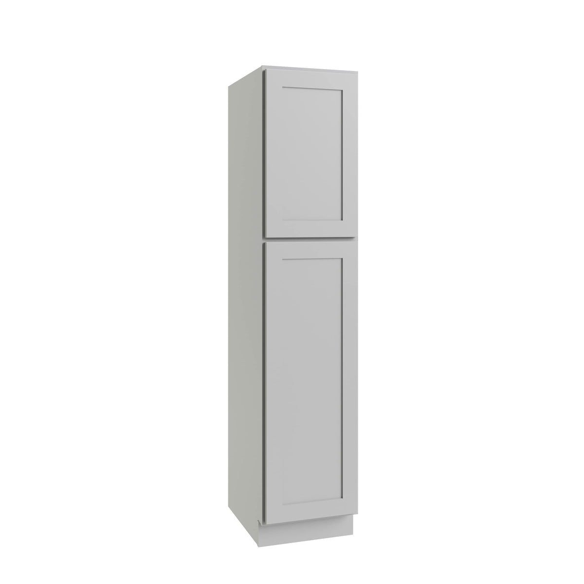 RELIABILT 18-in W x 84-in H Wood Grey Freestanding Utility Storage Cabinet