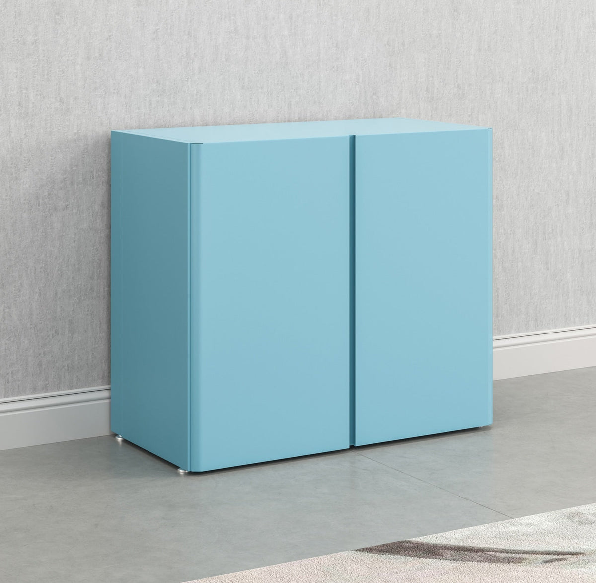 Everest 36-in W x 31-in H Steel Modern Blue Freestanding Utility Storage Cabinet