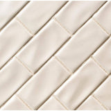 MSI Antique 3 in. x 6 in. Glossy Ceramic Handcrafted Beige Handmade Subway Tile (1 sq. ft. / case)
