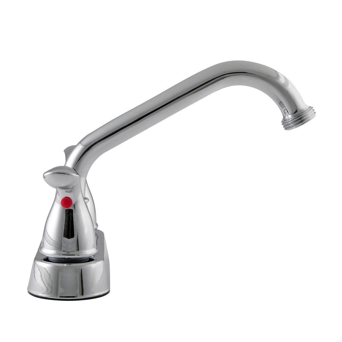 Design House Ashland Polished Chrome Utility Faucet - 2-Handle Deck-Mount