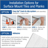 Armstrong Ceilings TinLook Circles 12-in x 12-in Surface-Mount Acoustic Ceiling Tiles, White, 40-Pack