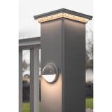 Fiberon 4-in x 4-in 25-Lumen 0.3-Watt Alpine Low Voltage Hardwired LED Outdoor Post Cap Light (3000 K)