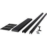 Fiberon CitySide 3-ft x 36-in Obsidian Aluminum Deck Rail Kit