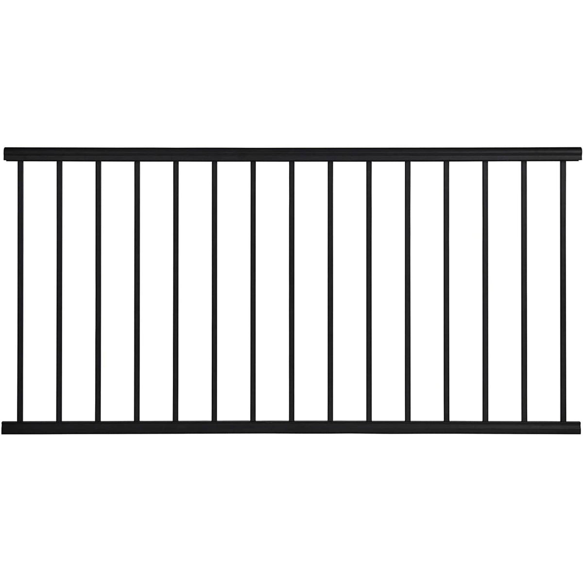 Fiberon CitySide 3-ft x 36-in Obsidian Aluminum Deck Rail Kit