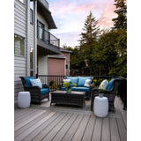 Fiberon CitySide Matte Black Aluminum Deck Corner Post