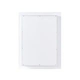 WELLFOR GRACE Solid Wood 24-in x 32-in Recessed Mount White Mirrored Soft Close Medicine Cabinet